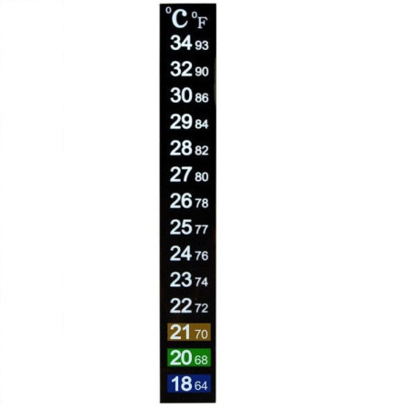 Термометр ЖК самоклеющийся для контроля процесса брожения в Набережных Челнах