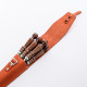 A set of skewers 670*12*3 mm in an orange leather case в Набережных Челнах