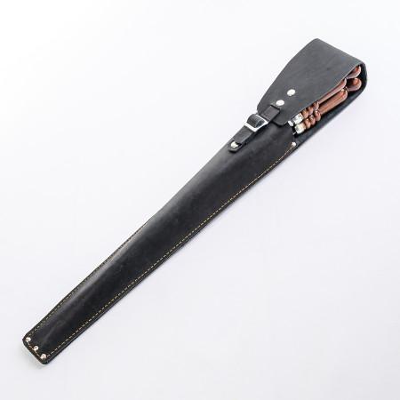A set of skewers 670*12*3 mm in a black leather case в Набережных Челнах