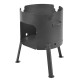 Stove with a diameter of 340 mm for a cauldron of 8-10 liters в Набережных Челнах