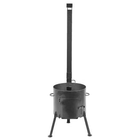 Stove with a diameter of 340 mm with a pipe for a cauldron of 8-10 liters в Набережных Челнах
