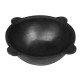 Cast iron cauldron 8 l flat bottom with a frying pan lid в Набережных Челнах