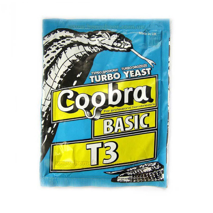 Турбодрожжи спиртовые "COOBRA" BASIC T3 (90 гр) в Набережных Челнах