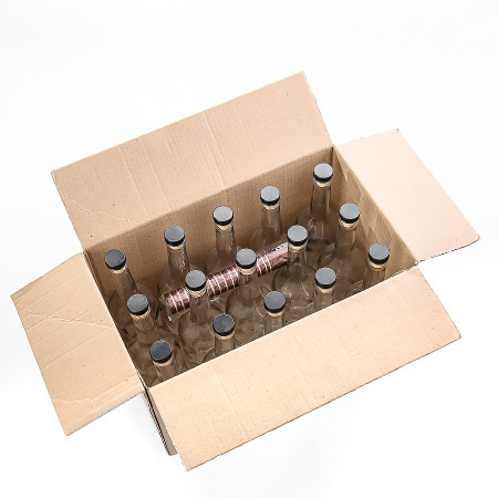 15 бутылок "Коньячная" 0,5 л с пробками Камю и колпачками в Набережных Челнах